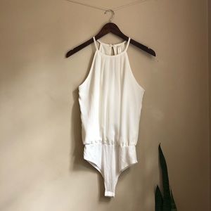 White Blue Blush Bodysuit